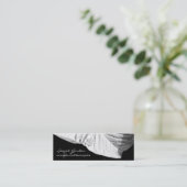 Conversation1Floral Photography Mini Visitekaartje (Staand voorkant)