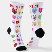 Conversation Critters Hearts Crew Socks Sokken (Gebogen)