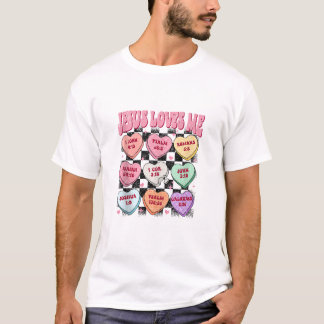 Conversation Hearts Christelijk T-shirt