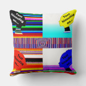 Conversation Pillow Kussen (Achterkant)