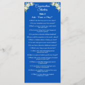 Conversation Starters - Break The Ice Questions Menu (Achterkant)