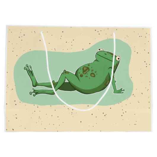 Conversationele kikker groot cadeauzakje (Achterkant)