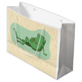 Conversationele kikker groot cadeauzakje (Voorkant Gekanteld)