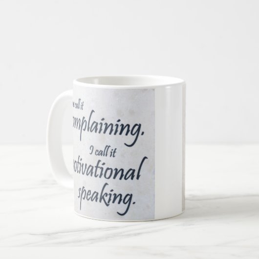 conversationele Mok (Voorkant links)