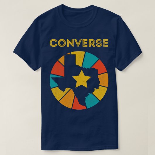 Converse Texas  Verdrietig Souvenir 1 T-shirt (Design voorkant)