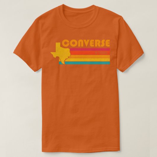 Converse Texas Verdrietig Souvenir T-shirt (Design voorkant)