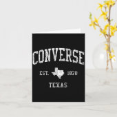 Converse Tx J01 Vintage Athletic Srts Design  Kaart (Gele Bloem)