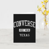 Converse Tx J04 Vintage Athletic Srts Design  Kaart (Gele Bloem)