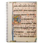 Conversie van het middeleeuwse heilige Paulus Manu Notitieboek (Voorkant)