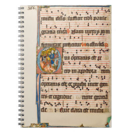 Conversie van het middeleeuwse heilige Paulus Manu Notitieboek