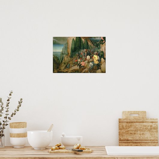 Conversie van St. Paul, 1567 Poster (Keuken)