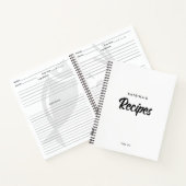 Conversietabel voor receptmaten notitieboek (Binnen)