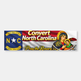 Converteer North Carolina Bumper Sticker