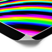 Converterende trillingskleuren poster (Hoek)