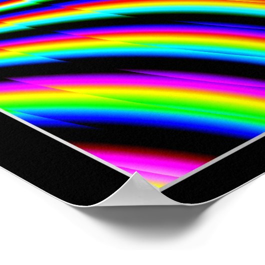 Converterende trillingskleuren poster (Hoek)