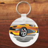 convertible auto 3 sleutelhanger (Voorkant)