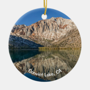 Convict Lake, CA Keramisch Ornament