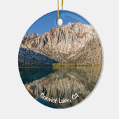 Convict Lake, CA Keramisch Ornament (Links)