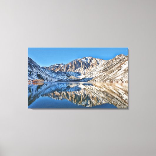 Convict Lake Reflections Canvas Afdruk (Voorkant)