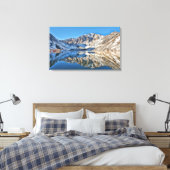 Convict Lake Reflections Canvas Afdruk (Insitu (Slaapkamer))
