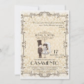 Convite Casamento Kaart (Voorkant)