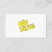 Convite de aniversario informatiekaartje (Achterkant)