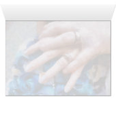 Convite de casamento 2 transparanências (Binenzijde Horizontaal (Onderkant))