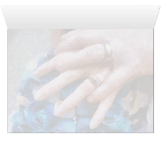 Convite de casamento 2 transparanências (Binenzijde Horizontaal (Onderkant))