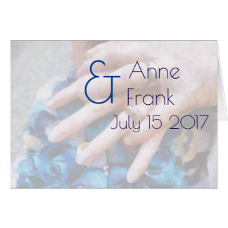 Convite de casamento 2 transparanências