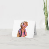 convite de casamento bedankkaart (Voorkant)