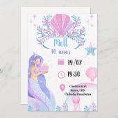 Convite de seria kaart (Voorkant / Achterkant)