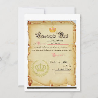 convites de casamento kaart