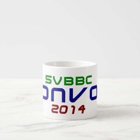 Convox 2014 Espresso Mok (Voorkant)