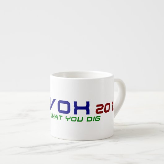 Convox 2015 Espresso Mok (Voorkant rechts)