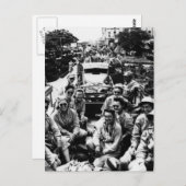 Convoy of Nurses WWII Briefkaart (Voorkant / Achterkant)