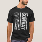 Conway Achternaam Grappig Achternaam Team Conway F T-shirt (Voorkant)