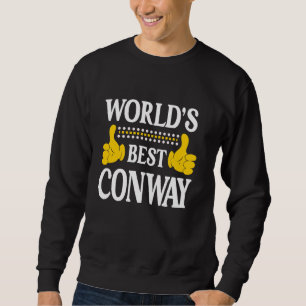 Conway Achternaam Team Familie Achternaam World's Trui