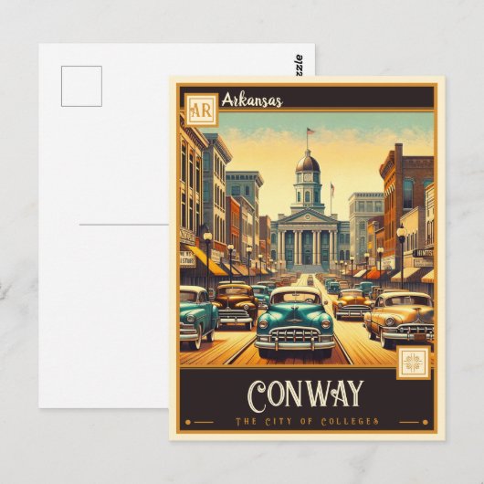 Conway, Arkansas |  Briefkaart (Voorkant / Achterkant)