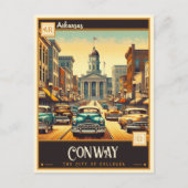 Conway, Arkansas |  Briefkaart (Voorkant)