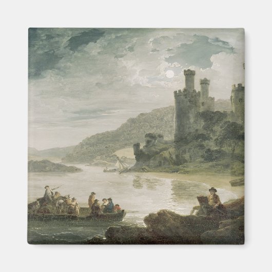 Conway Castle, 1794 Magneet (Voorkant)