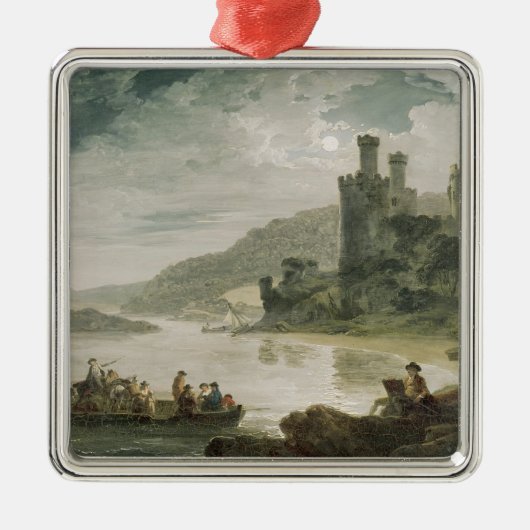 Conway Castle, 1794 Metalen Ornament (Voorkant)