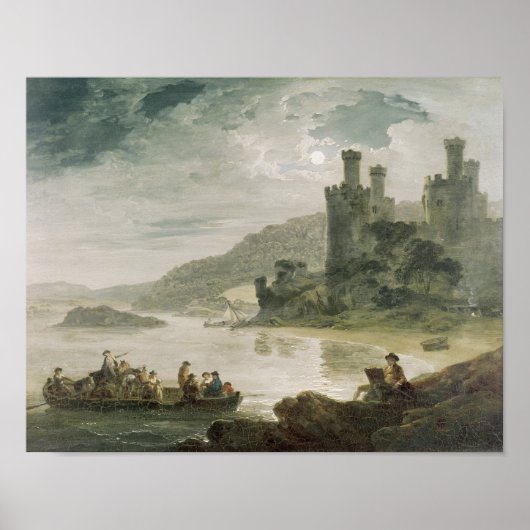 Conway Castle, 1794 Poster (Voorkant)