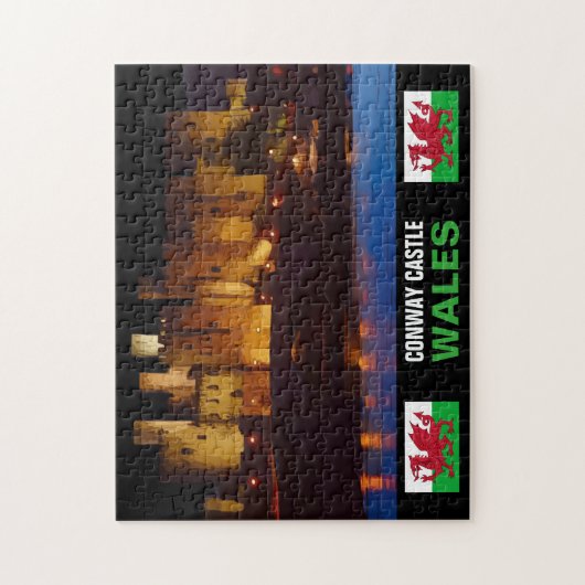 CONWAY CASTLE, WALES LEGPUZZEL (Verticaal)