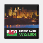 CONWAY CASTLE, WALES MAGNEET (Voorkant)