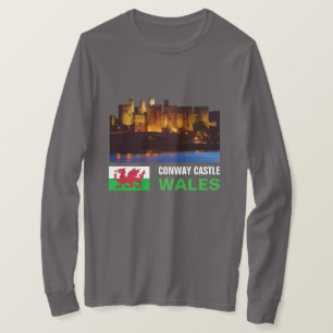 CONWAY CASTLE, WALES T-SHIRT