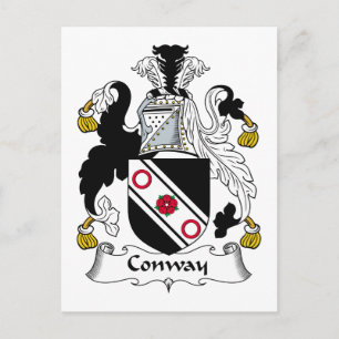 Conway Family Crest Briefkaart