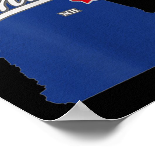 Conway New Hampshire Nh Map Poster (Hoek)