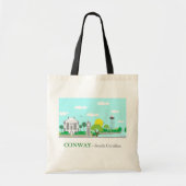 Conway, SC Charming Tote Bag (Voorkant)