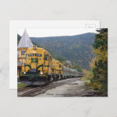 Conway Schilderachtig Railroad, NH Briefkaart (Voorkant / Achterkant)