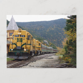 Conway Schilderachtig Railroad, NH Briefkaart